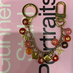 Louis Vuitton Pastilles Key Chain & Bag Charm